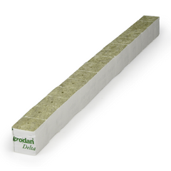 Grodan Miniblock, MM 40/40, passt in Art. 102819, 4 x 4 cm, 1 Strang à 15 St.