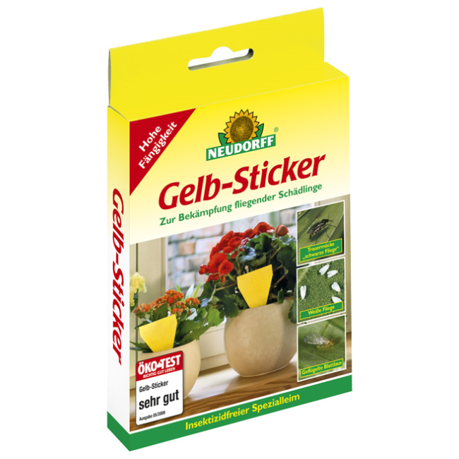 Neudorff Gelbsticker (zum in den Topf stecken), 10 Stk.