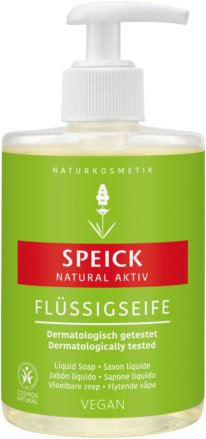 Speick Natural Aktiv Flüssigseife Spender, 300 ml