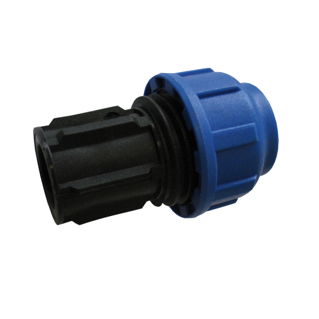 Endstopfen für 25 mm PE-Rohr, verschraubt