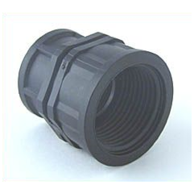 PE-Verschraubung 1 Zoll IG - 3/4 Zoll IG