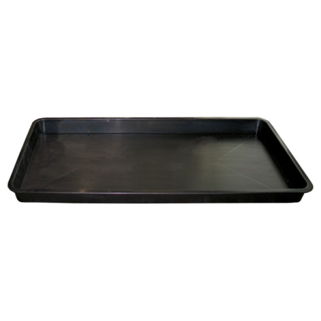 Garland Pflanzschale, groß, schwarz, rechteckig, 79 x 40 x 5 cm