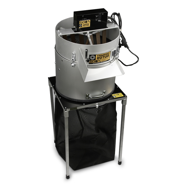Trimpro Rotor Workstation, Erntemaschine inklusive Aluminiumgestell