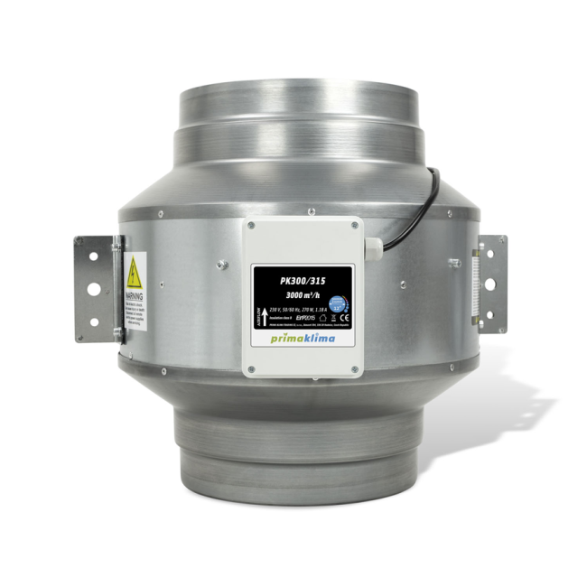 Prima Klima BLUE LINE Lüfter 3000 m³/h, ø 300/ 315 mm, 270 W, 230 V, AC