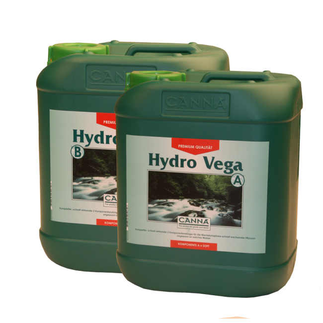 CANNA Hydro Vega A&B (Weiches Wasser) je 5 L