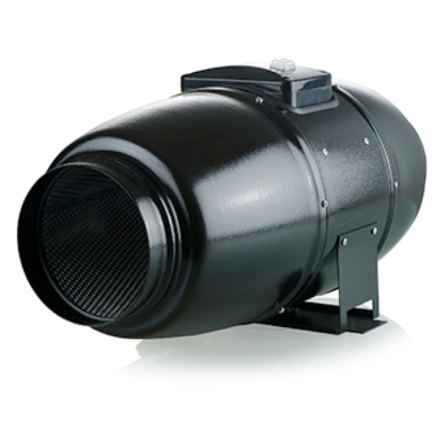 Ventilution Silent Line, Metall-Rohrventilator, 2050 m³/h, für 315 mm Rohr, schwarz