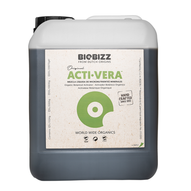Biobizz Acti-Vera, Botanischer Aktivator, 5 l