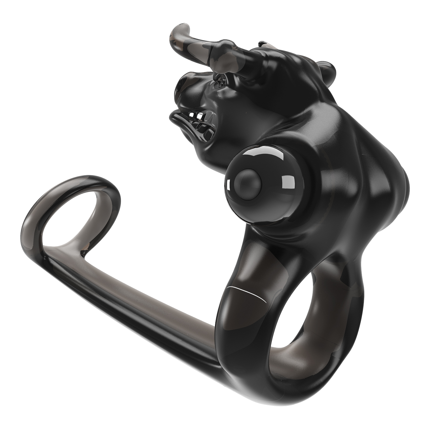 5: Pretty Love - Bull Warrior - Penisring - Schwarz