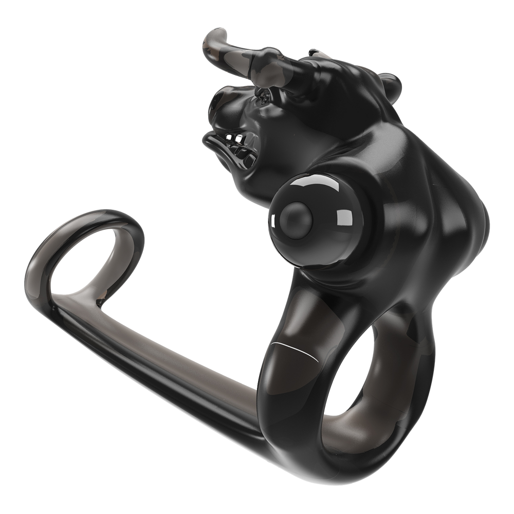 5: Pretty Love - Bull Warrior - Penisring - Schwarz