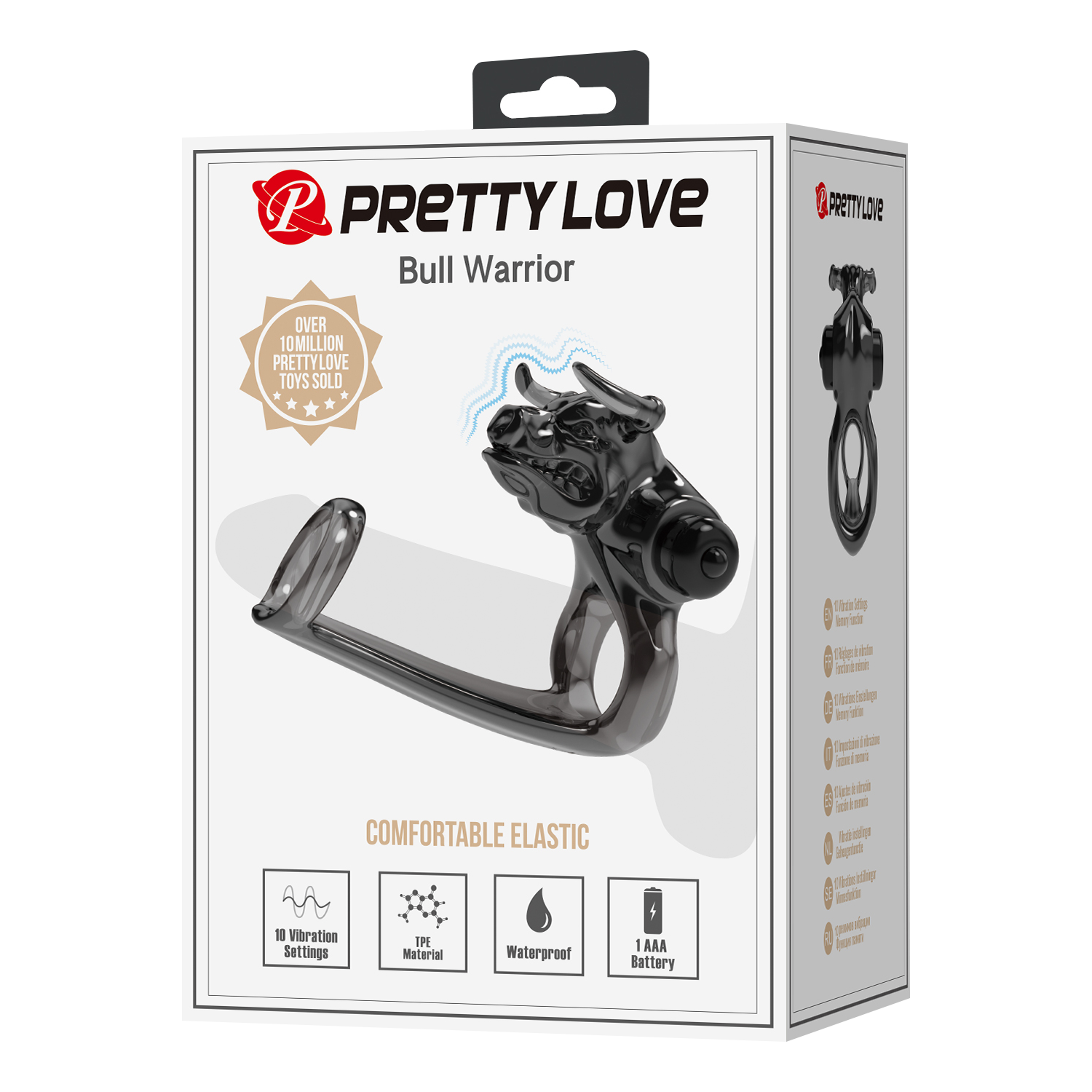 2: Pretty Love - Bull Warrior - Penisring - Schwarz