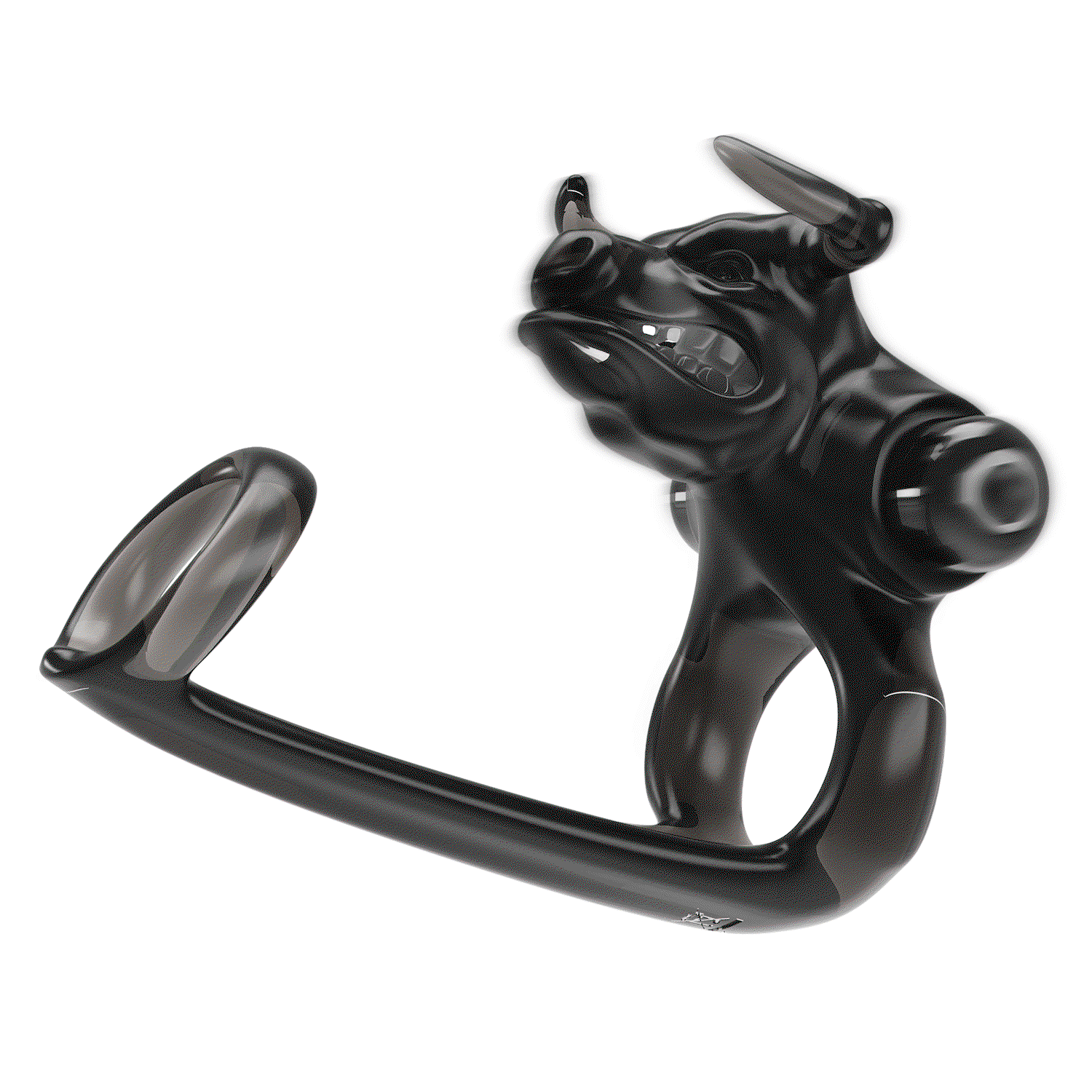 7: Pretty Love - Bull Warrior - Penisring - Schwarz