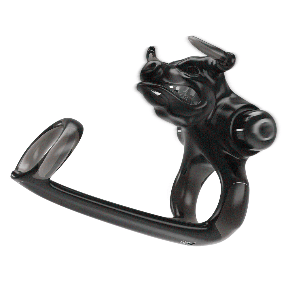 7: Pretty Love - Bull Warrior - Penisring - Schwarz