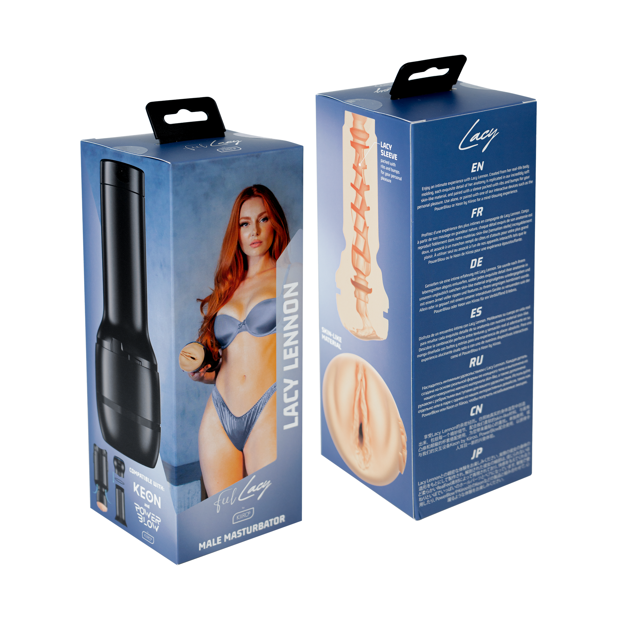 KIIROO – FeelStar Stroker – Lacy Lennon – Nackt