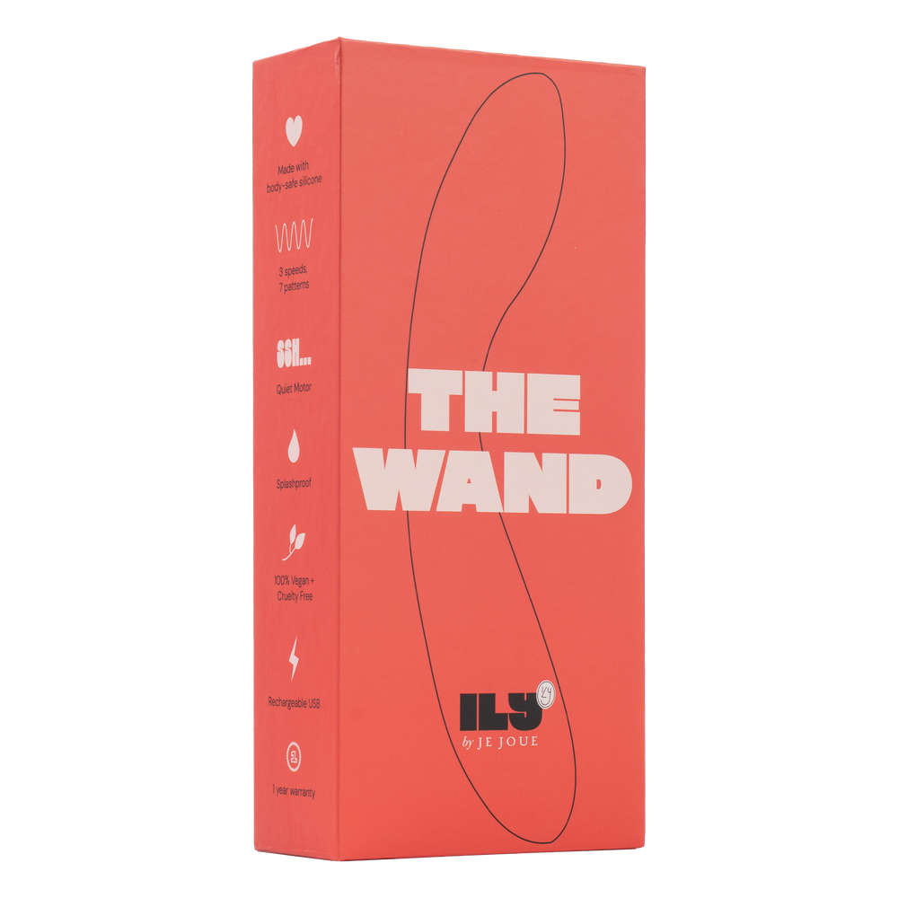 ILY – The Wand – Dual-Stimulationsstab-Vibrator – Pink