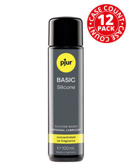 pjur - Basic - Gleitmittel auf Silikonbasis - 100 ml (12 Stück)