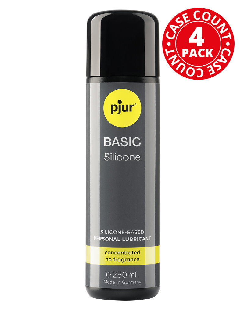 pjur - Basic - Gleitmittel auf Silikonbasis - 250 ml (4 Stück)