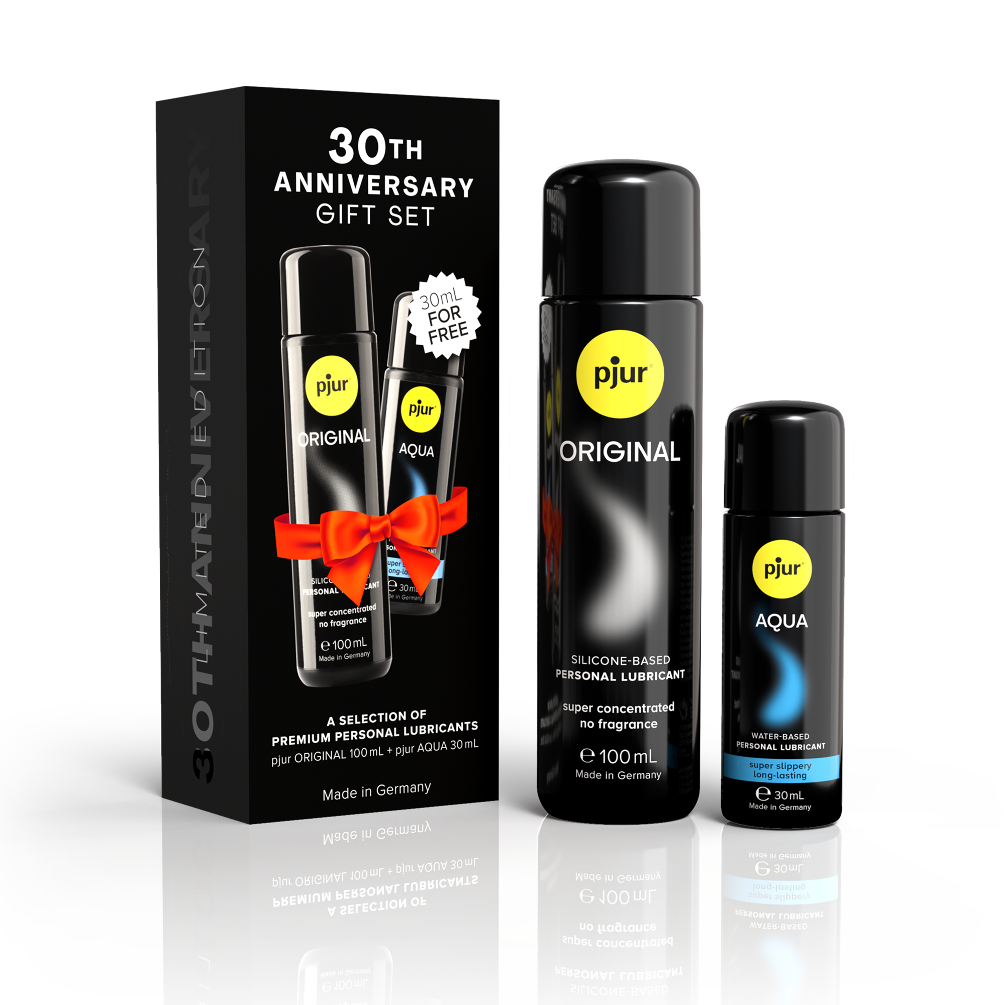4: Pjur - 30Th Anniversary Gift Set - Original 100ml / Aqua 30ml