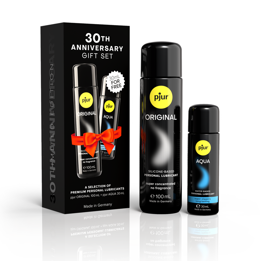 4: Pjur - 30Th Anniversary Gift Set - Original 100ml / Aqua 30ml