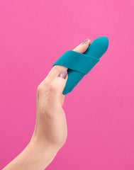 Je Joue - Classic - Bullet Vibrator mit Fingermanschette - Blau