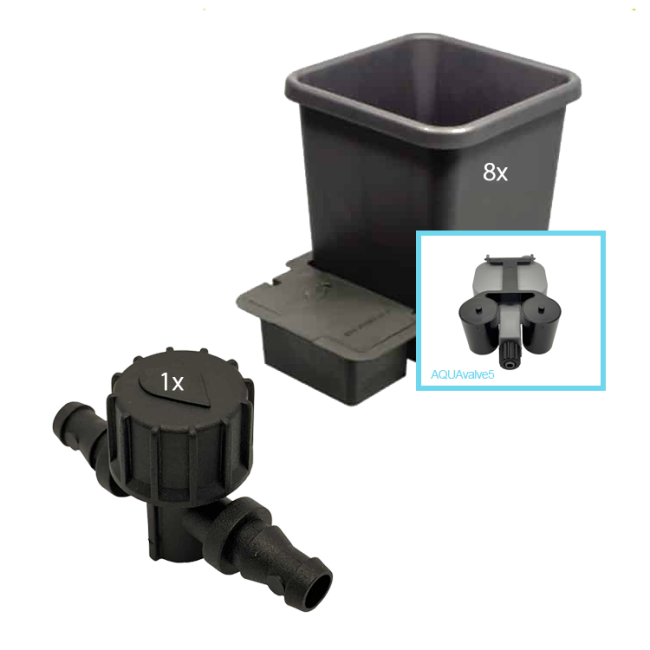 Autopot 8Pot System AQUAvalve5 ohne Tank