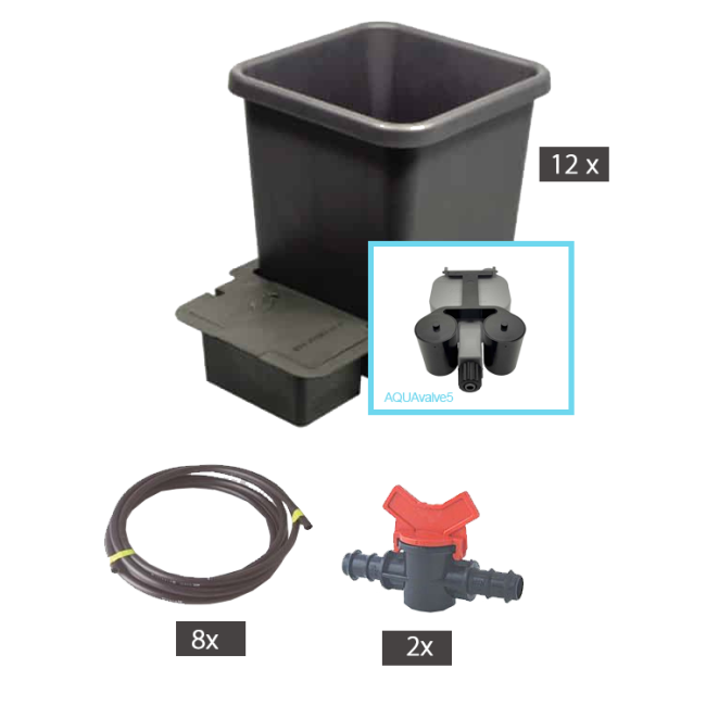 Autopot 12Pot System AQUAvalve5 ohne Tank