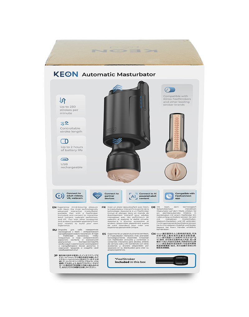 KEON WiFi von KIIROO und Feel Stroker Kombipack