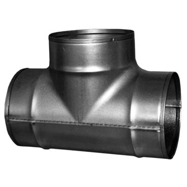 T-Stück, Metall, 125 mm