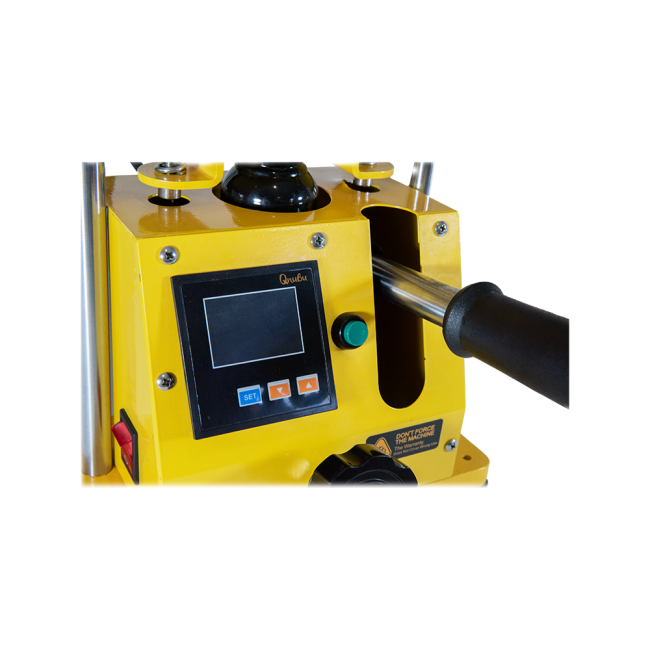 Qnubu Press Pro Hydraulic 2 Tonnen, Heißdruckpresse, 6 x 12 cm Platten