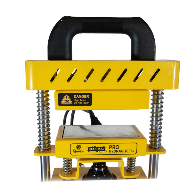 Qnubu Press Pro Hydraulic 2 Tonnen, Heißdruckpresse, 6 x 12 cm Platten