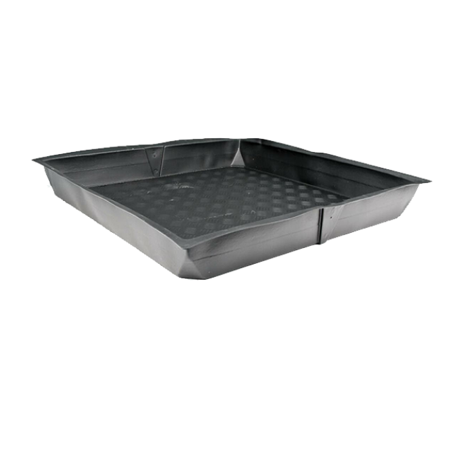 PotKing Flexitray, quadratisch, viereckig, 120 x 120 x 12 cm