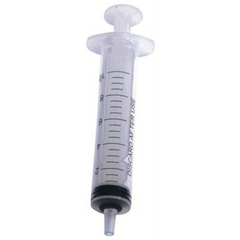 Einwegspritze, 10 ml, schwarz graduiert