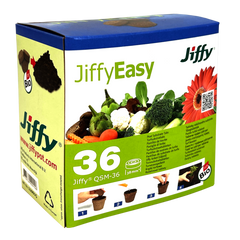 Jiffy, Quick soil mix, 36 Tabs je Packung, 38 mm