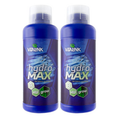 VitaLink Hydro MAX Grow, (hartes Wasser), A&B Set, 1 L