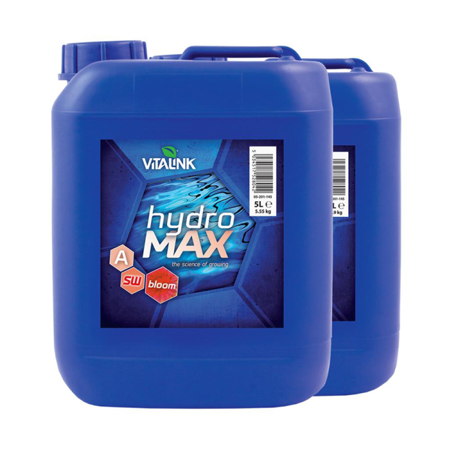 VitaLink Hydro MAX Bloom (weiches Wasser), A&B Set, 5 L