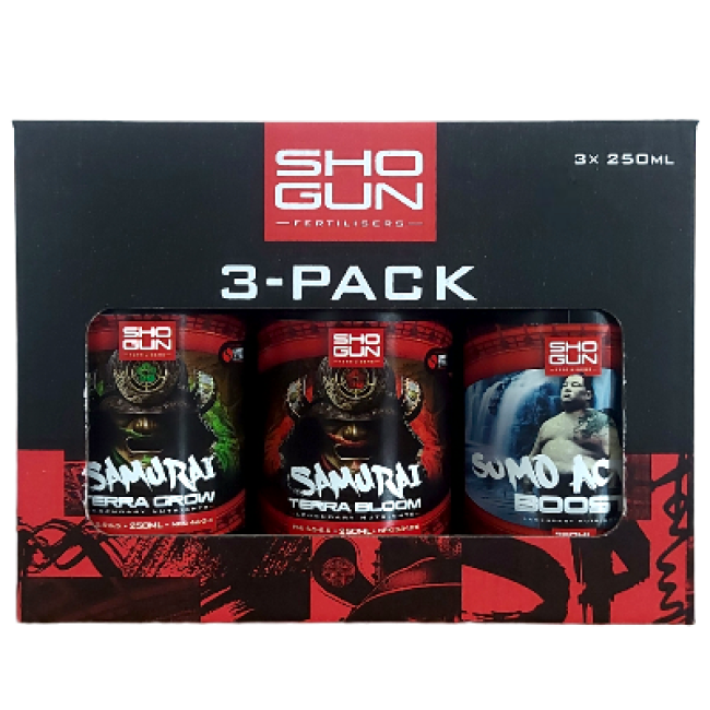 Shogun Terra Starter 3-Pack, 750 ml