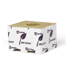Grodan Improved (CSC) Delta, Kulturblock, 10 x 10x 6,5 cm, kleines Loch 27/40