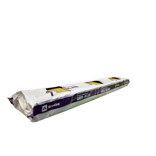 Grodan Improved (CSC) Anzuchtmatte 100x15x7,5cm, mit 3 vorgestanzten Löchern:100x100mm