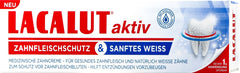 Lacalut Aktiv Zahncreme Zahnfleischschutz & Sanftes Weiss, 75 ml