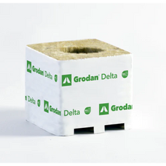 Grodan Delta, NG2.0, Kulturblock, 7,5 x 7,5 x 6,5 cm, kleines Loch 27/40 (384 stk)