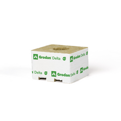Grodan Delta, NG2.0, Kulturblock, 10 x 10 x 6,5 cm, kleines Loch 27/40 (216 stk)