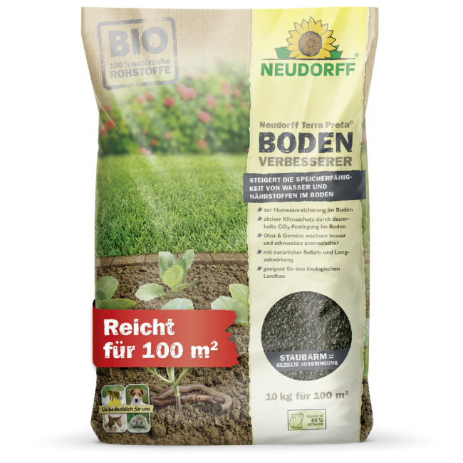 Neudorff, Terra Preta Boden Verbesserer, 10 kg