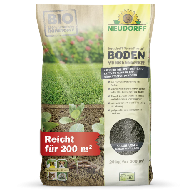 Neudorff, Terra Preta Boden Verbesserer, 20 kg