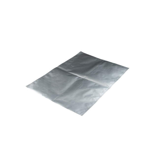 Qnubu Beutel aus Aluminiumfolie silberne, verschließbar, 45 x 60 cm, 50 St je Pckg