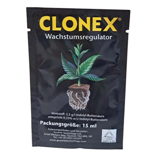 Clonex Stecklingsgel Tütchen, 15ml (30 Stk.)