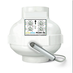 Prima Klima EC-Ventilator, 680 m³/h, Ø125 mm, Temperatur und Feuchtigkeit Steuerung