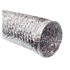 Aluminium-Lüftungsschlauch, silber, 10m -  203 mm