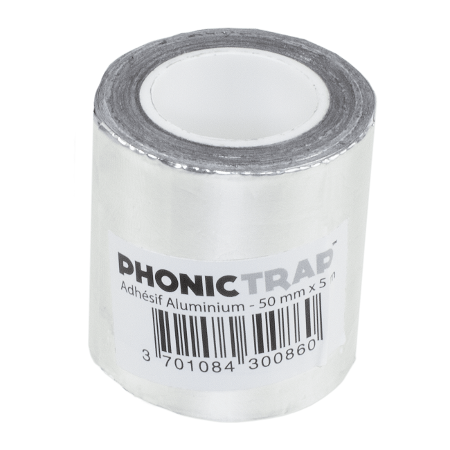 PhonicTrap Silber Tape - 50mm x 5m