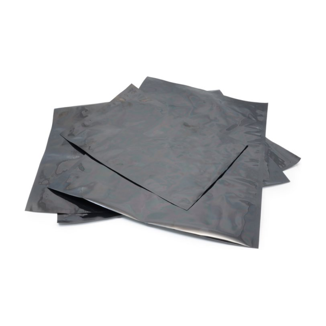 Pure Factory Aluminium Schwarz Beutel Verschliessbar  (300x430mm) (50 Stück)