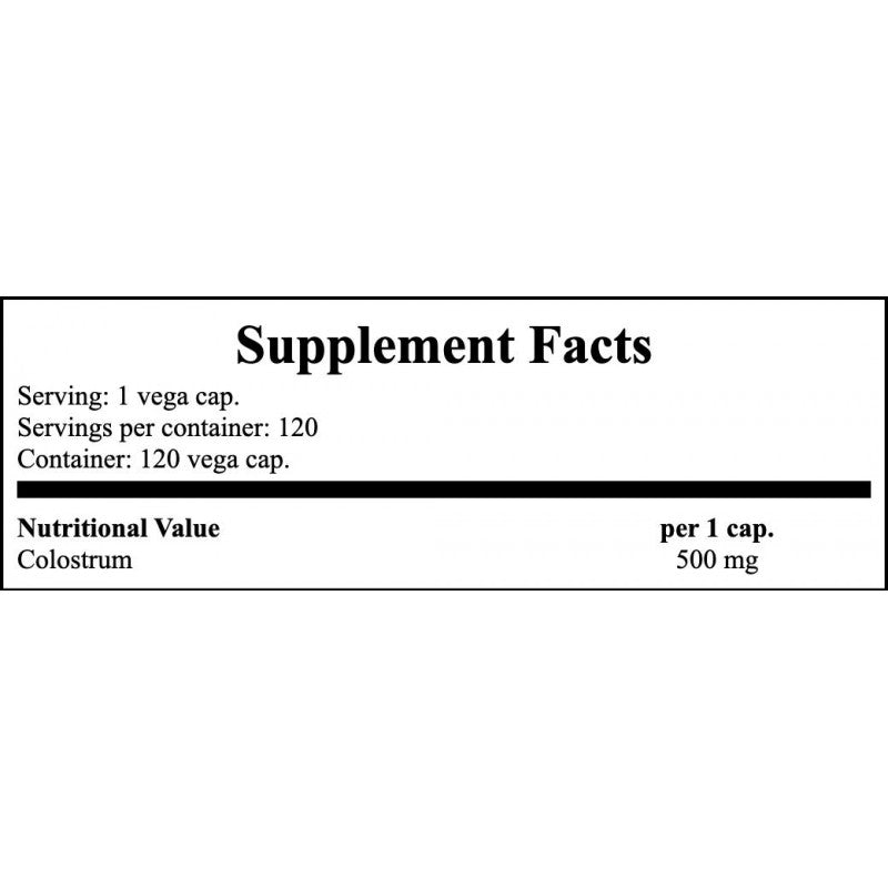 Colostrum 500mg - 120caps