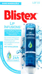 Blistex Lip Infusions Hydration ohne Mineralöl, 3,7 g